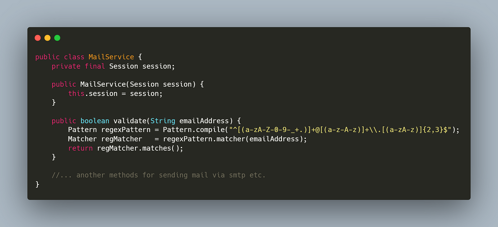 Expose Static Method Before