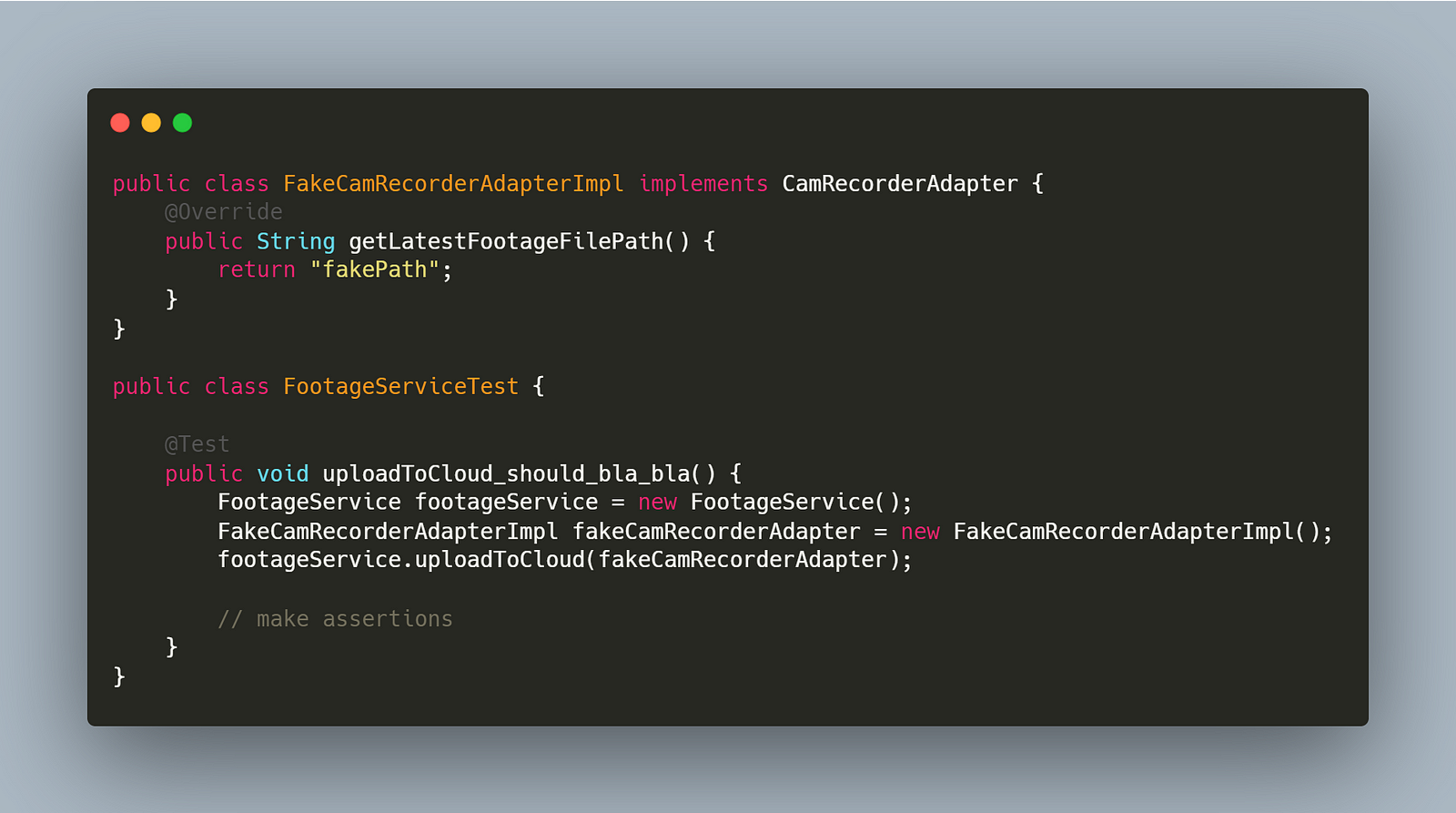 Adapt Parameter Tests