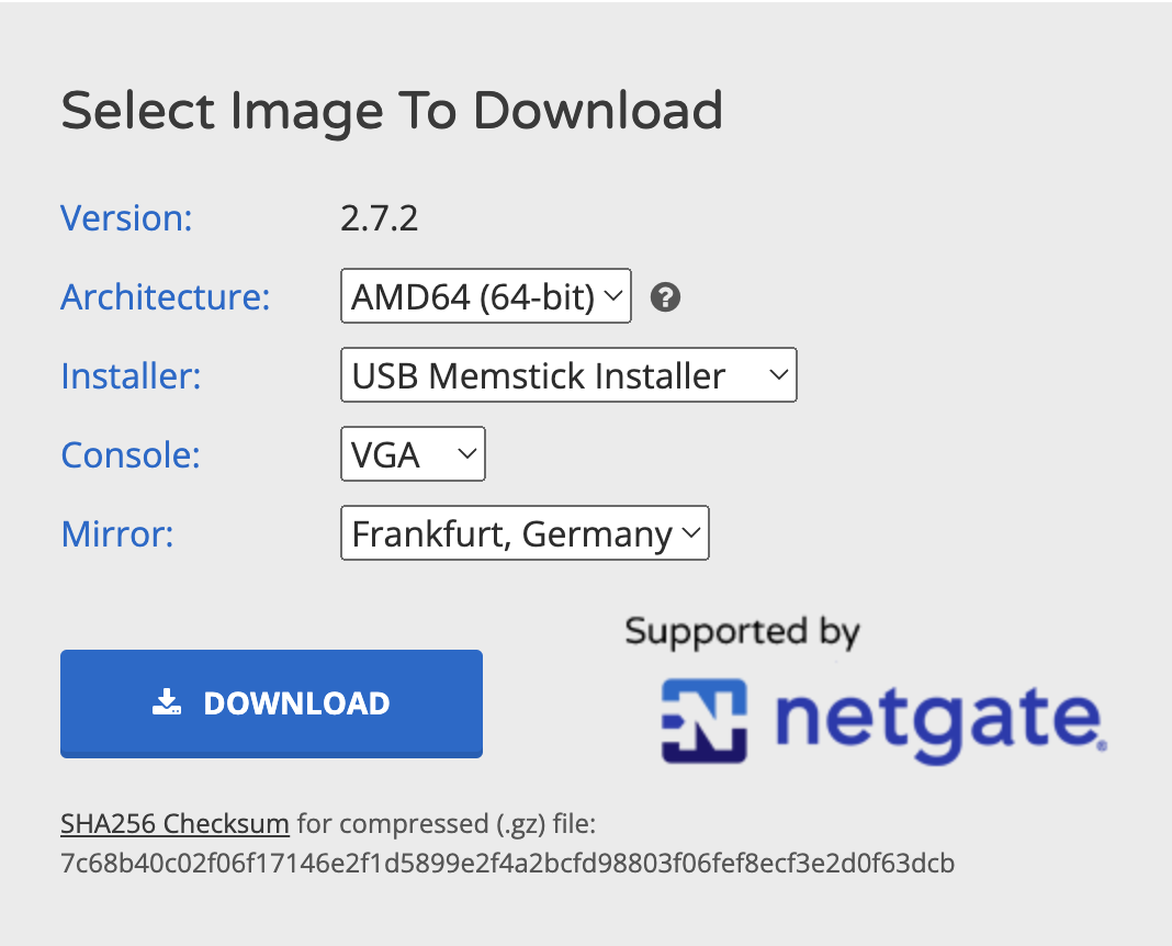 pfSense Download